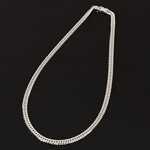 シルバー925ネックレス喜平6面W約50cm30g Amazon | 喜平ネックレス SV925 六面ダブル(30g-50cm)中留（中